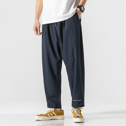 Japanese Large Size Thin Stretch Sports Capris